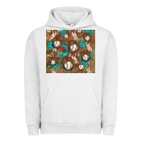 Pigment Lunar Rock baseball turquoise gemstones western patterns Urban Hoodie - BarkalooDesign
