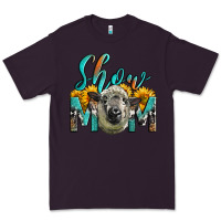 Plum Western Show Mom Sheep Premium Tee - LillyAllenDesigns