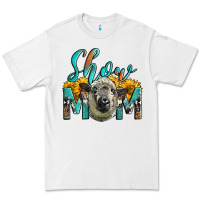 White Western Show Mom Sheep Premium Tee - LillyAllenDesigns