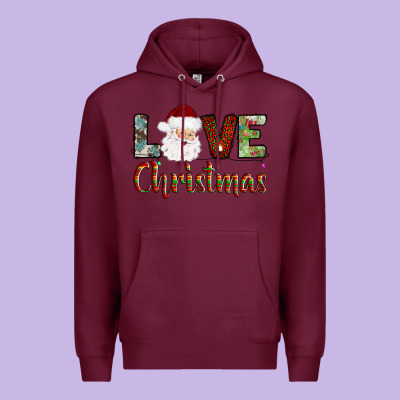 Love Christmas Premium Hoodie Designed By Adodesignshop