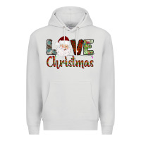 Dove Grey love christmas Premium Hoodie - AdoDesignShop