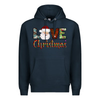 Navy love christmas Premium Hoodie - AdoDesignShop