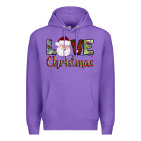 Purple love christmas Premium Hoodie - AdoDesignShop