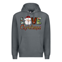 Rock love christmas Premium Hoodie - AdoDesignShop