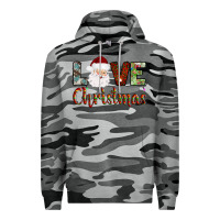 Slate Camo love christmas Premium Hoodie - AdoDesignShop