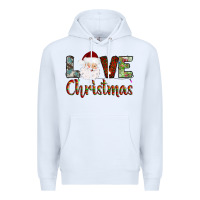 White love christmas Premium Hoodie - AdoDesignShop