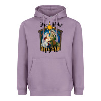 Lavender oh holy night holy family Heavyweight Hoodie - RanaPortraitStore