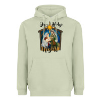 Matcha oh holy night holy family Heavyweight Hoodie - RanaPortraitStore