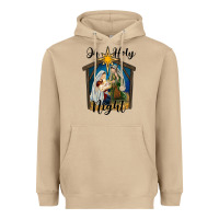 Mushroom oh holy night holy family Heavyweight Hoodie - RanaPortraitStore