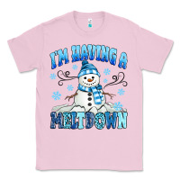 Bubblegum Pink i'm having a meltdown Classic Tee - MaliasSmallBusiness