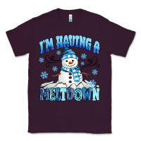 Plum i'm having a meltdown Classic Tee - MaliasSmallBusiness