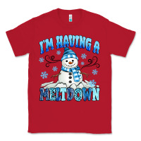 Red i'm having a meltdown Classic Tee - MaliasSmallBusiness