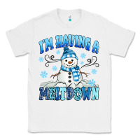 White i'm having a meltdown Classic Tee - MaliasSmallBusiness