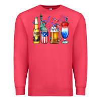 Cardinal 4th of July American drinks Premium Sweatshirt - Neo Western