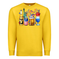 Lemon 4th of July American drinks Premium Sweatshirt - Neo Western
