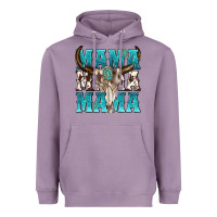 Lavender mama mama mama Heavyweight Hoodie - texasbilliewilder