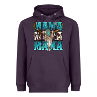 Plum mama mama mama Heavyweight Hoodie - texasbilliewilder