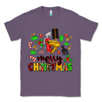 Lavender merry christmas hair Classic Tee - MaliasSmallBusiness