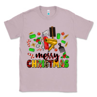 Lilac merry christmas hair Classic Tee - MaliasSmallBusiness
