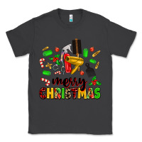 Smoke merry christmas hair Classic Tee - MaliasSmallBusiness