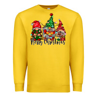 Lemon merry christmas gnomes Premium Sweatshirt - CowhideDigitalArt