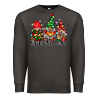 Smoke merry christmas gnomes Premium Sweatshirt - CowhideDigitalArt