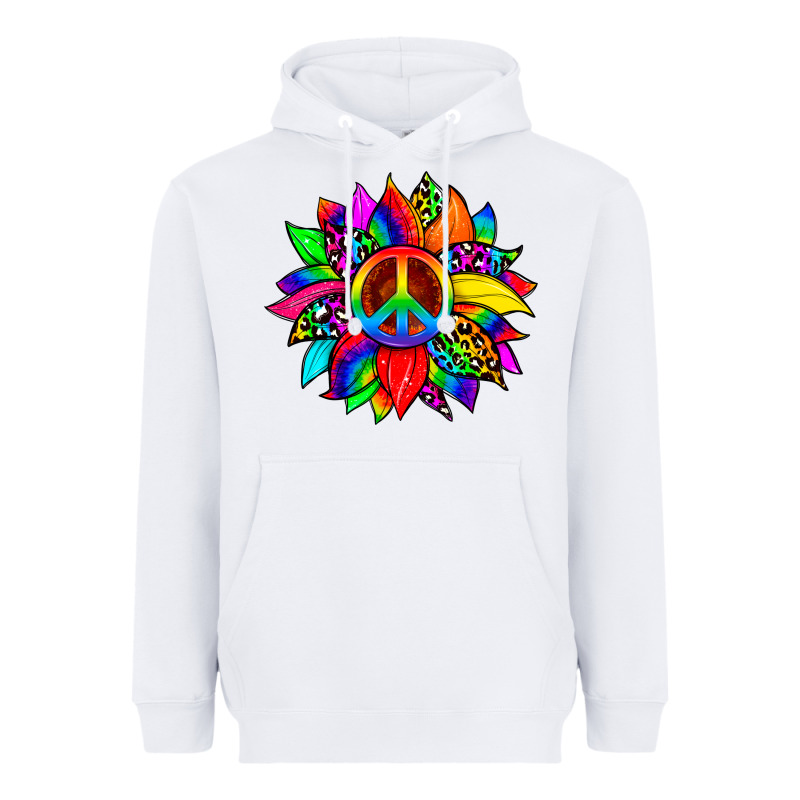 Pride Sunflower Heavyweight Hoodie by Zillion Design Studio | Teevron