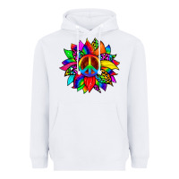 White pride sunflower Heavyweight Hoodie - Zillion Design Studio