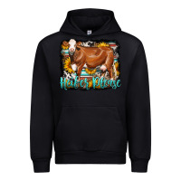 Black Western Heifer Please Simmental Cow Urban Hoodie - LillyAllenDesigns