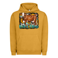Pigment Peanut Butter Western Heifer Please Simmental Cow Urban Hoodie - LillyAllenDesigns