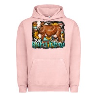 Pigment Salmon Western Heifer Please Simmental Cow Urban Hoodie - LillyAllenDesigns
