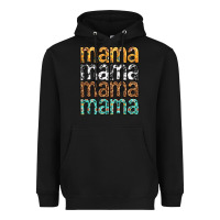 Black mama mama mama mama mothers day Heavyweight Hoodie - texasbilliewilder