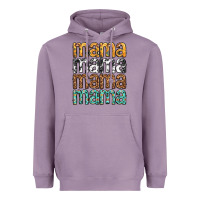 Lavender mama mama mama mama mothers day Heavyweight Hoodie - texasbilliewilder