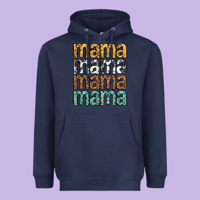 Mama Mama Mama Mama Mothers Day Heavyweight Hoodie Designed By Texasbilliewilder