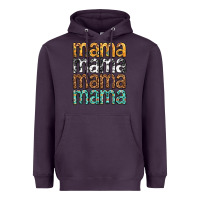 Plum mama mama mama mama mothers day Heavyweight Hoodie - texasbilliewilder