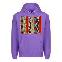 Purple christmas brushstroke Premium Hoodie - AdoDesignShop