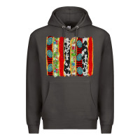 Smoke christmas brushstroke Premium Hoodie - AdoDesignShop