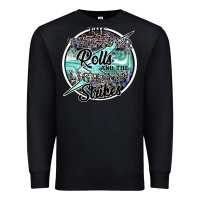 Black the thunder rolls and the lightnin strikes Premium Sweatshirt - SublimationCraftShop