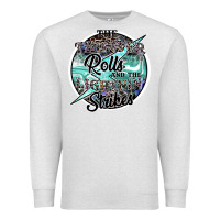 Oatmeal Heather the thunder rolls and the lightnin strikes Premium Sweatshirt - SublimationCraftShop