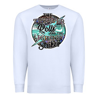 White the thunder rolls and the lightnin strikes Premium Sweatshirt - SublimationCraftShop