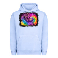 Pigment Grape Ice tie dye leopard glitter background Urban Hoodie - Jasminsmagicworld
