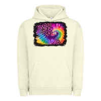Pigment Pistachio tie dye leopard glitter background Urban Hoodie - Jasminsmagicworld