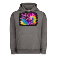 Pigment Tornado tie dye leopard glitter background Urban Hoodie - Jasminsmagicworld