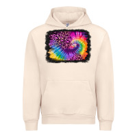 Sandshell tie dye leopard glitter background Urban Hoodie - Jasminsmagicworld