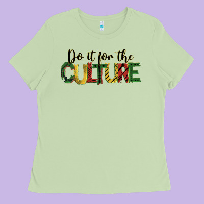 Do It For The Culture Juneteenth Ladies Tee Designed By Barkaloodesign