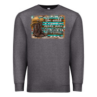 Charcoal Heather the world needs more cowgirls Premium Sweatshirt - SublimationCraftShop