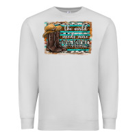 Dove Grey the world needs more cowgirls Premium Sweatshirt - SublimationCraftShop