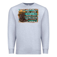 Heather Grey the world needs more cowgirls Premium Sweatshirt - SublimationCraftShop