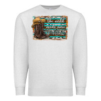 Oatmeal Heather the world needs more cowgirls Premium Sweatshirt - SublimationCraftShop