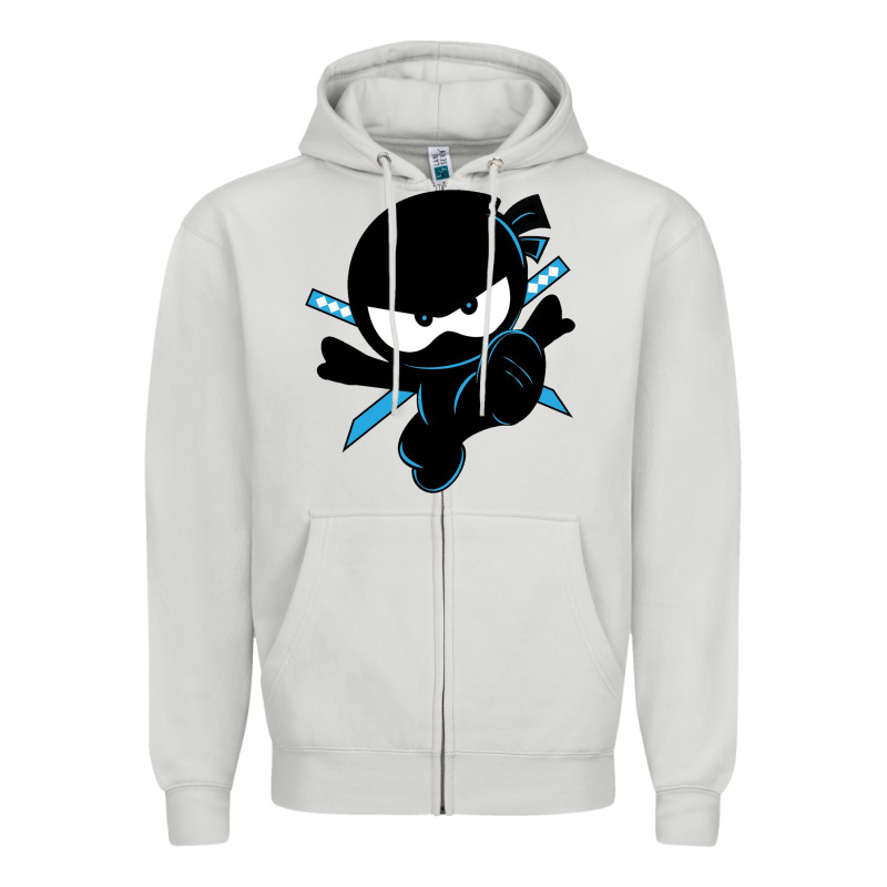 Ninja Kid Zipper Hoodie by Unal Design | Teevron